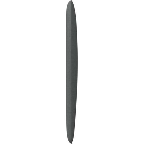 Tete De Lit - Tissu - Contreplaqué - 80 x 23 x 6 cm - Gris Foncé - 1 Piece (1/5)