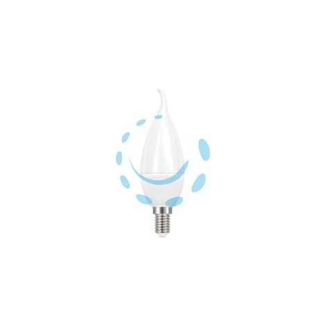 LAMPADA LED COLPO DI VENTO ONDA E14 - 6w - 3000°K calda - 470 lm - 37x138h