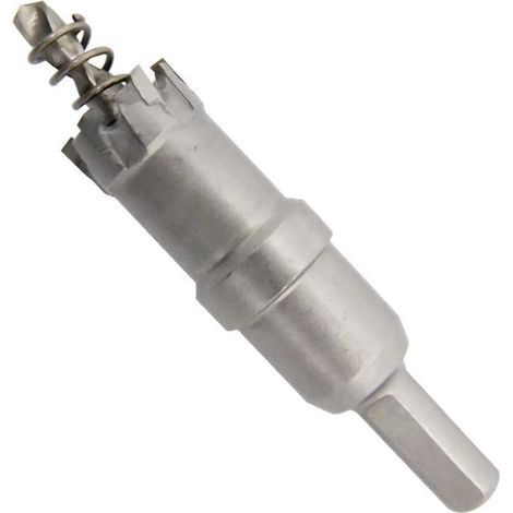 Scie Cloche Bimétallique En Carbure T.C.T Robuste De Qualité Industrielle Coupe Trou En Acier Inoxydable (20mm) (1/5)