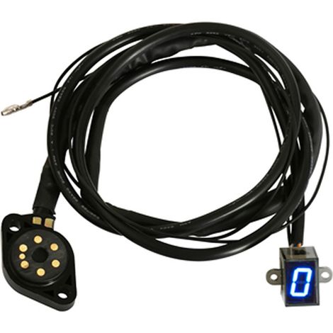 1 indicateur de vitesse numérique, affichage LED, étanche, pour moto, universel (1/5)