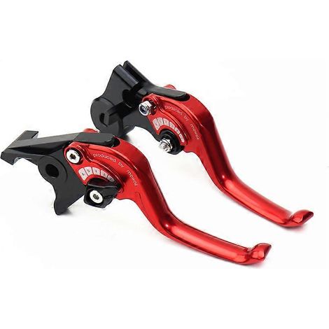 Convient pour Chunfeng 800MT 650GT 450CL-C levier de frein de course court à deux doigts modifié (Rouge 650GT) (1/5)