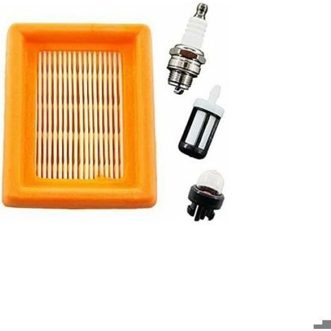 Kit Filtre À Air Et Bougie D Allumage Pour Débroussailleuse - Compatible FS120 FS200 FS250 FS300 FS350 FS400 FS450 FS480 BT120 BT121 BT130 - 1 Set (1/4)