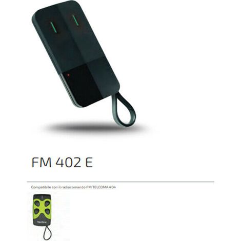 Telecomando Radiocomando Compatibile Con Telcoma Fm402 Canali 433,92mhz