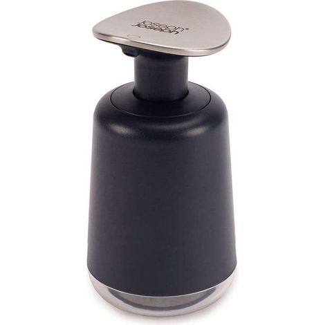 Joseph Joseph Presto - Dispenser Sapone Igienico, Plastica/Acciaio inossidabile, 250ml, Colore Pietra/Salvia (1/5)