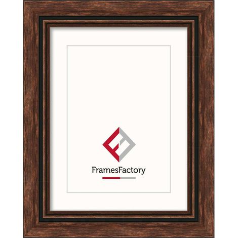 Cornice portafoto decorativa Elwira 50 × 70 cm, marrone, boho (1/5)
