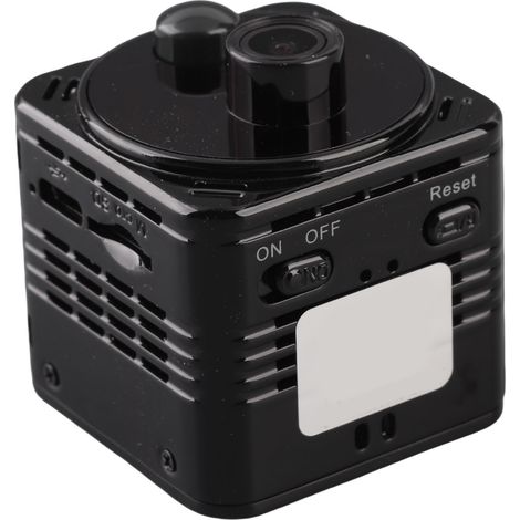 Mini caméra WiFi 4K avec détection de mouvement, grand angle de 170°, vision nocturne, surveillance à distance pour la sécurité de votre domicile. (1/5)