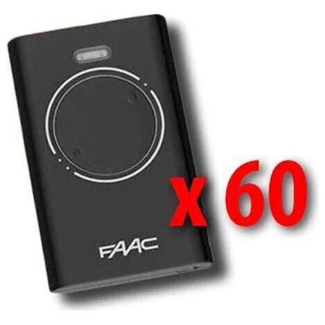faac 60 x télécommande 2 canaux xt2 868 slh lr 7870091 (1/3)