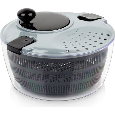 tamis centrifuge pour salade, légumes et fruits, séchoir rotatif, conteneur de tamis (1/5)