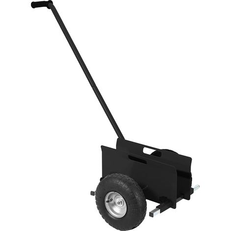 Carro para paneles, diseño robusto, mecanismo de sujeción ajustable, color negro. (1/2)
