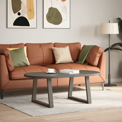 Maison Exclusive - Couchtischbeine V-Form 2 Stück Naturstahl 70x(