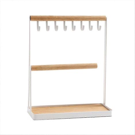 Présentoir à bijoux en forme d'arbre, porte-colliers à 3 niveaux (1/5)