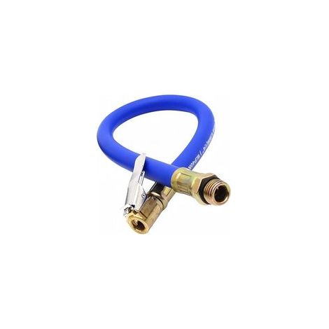 Tuyau de Gonflage des Pneus 36cm Adaptateur de Tuyau de Gonfleur de Pneu Remplacement de Gonflage Tuyau d'air Adaptateur pour Moto vélo Voiture pneus de gonflage sur Camion (1/4)