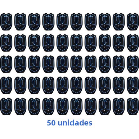 (50 pièces) Électrodes TENS avec gel conducteur  stimulateur musculaire à impulsions thérapeutiques Compex (1/5)