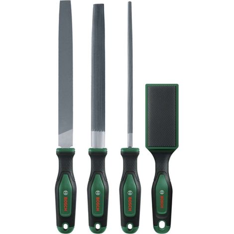 Attrezzo set lime Bosch 200 mm 4 pezzi ergonomico (1/2)