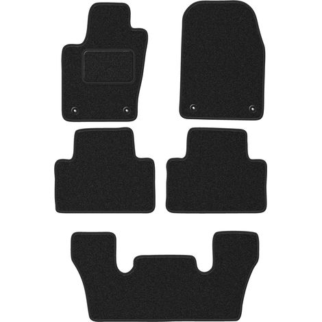 Alfombrillas de terciopelo para coche: Dodge Durango III de 6 plazas (2010-2020) antracita (1/5)