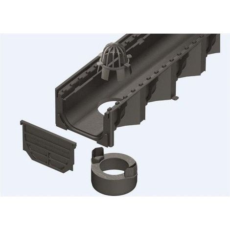 Aco HEXALINE set de 3 accessoires de drainage modernes (1/2)