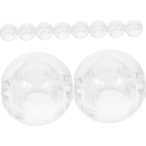 10 Pièces Butées de Chaîne à Billes pour Stores Verticaux, Arrêt à Sertir en Pom, Fixation de Chaîne, Installation Facile (1/5)