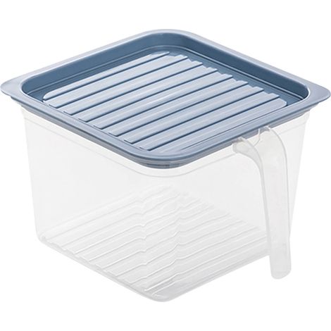 Boîte De Rangement Réfrigérateur - Boîte Alimentaire Étanche Transparente Pour Fruits Légumes Céréales - 1 Pièce (1/3)