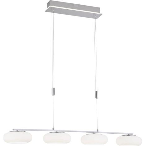 Lampe suspendue 4 lumières Q-Etienne en métal droit - 2079-55 (1/3)