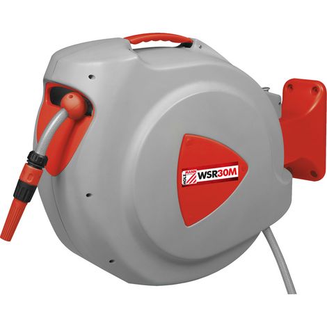 Holzmann Maschinen WSR30M Dévidoir de tuyau Ø intérieur du tuyau=12.7 mm 30 m 1/2 pouce 1 pc(s) roug (1/4)