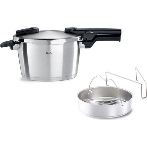 Fissler Pentola a Pressione Vitaquick Grande 4.5 L 22 cm Acciaio Inox