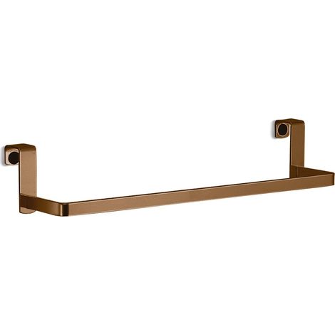 GEDY 21298200000 TOSCA Toallero colgable para puerta y mueble baño oro rosa - ref: 21298200000 (1/2)