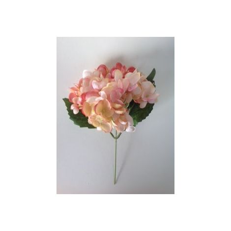 Linea Due Elle Bush Ortensie con Foglie Rosa