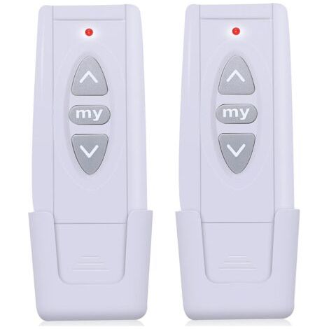 2 pour 1810630 Telis 1 Pure - Télécommande 433.42MHZ Volets par Radio 1 Canal, pour contrôler 1 Moteurs ou 1 Groupes de Moteurs Radio Garantie de 3 Ans (1/5)