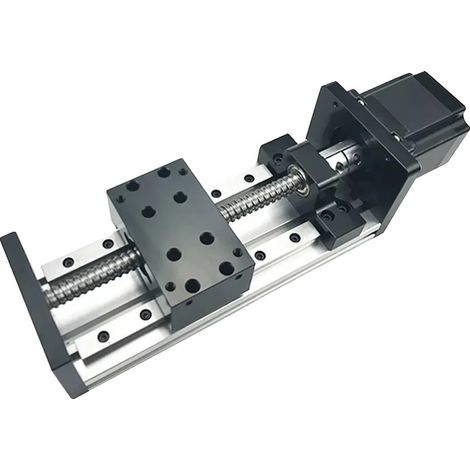 Mesa deslizante, alta estabilidad, husillo de bolas eficiente, SFU1605 con motor, carrera efectiva 400 (1/2)