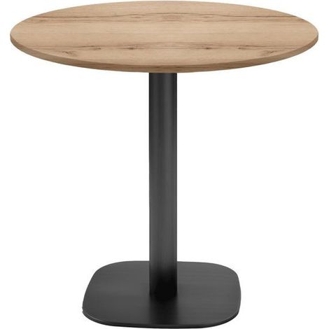 Table ronde Ø 70 cm - modèle Round chêne delano