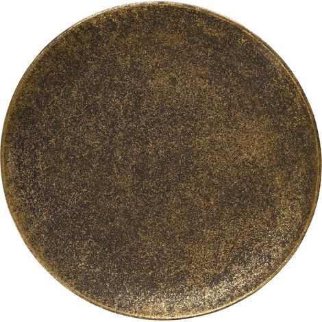 Dekoteller bronzefarben antik glitter Ø 38,5 cm - Eisen (1/2)