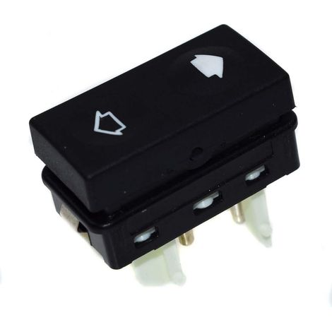 lève-vitre électrique Interrupteur Fenêtre voiture Switch / for BMW E36 318I 325I Z3 318ti 325is lève-vitre électrique Commutateur de commande à un seul bouton 61311387916 Interrupteur d'arrêt Bouton