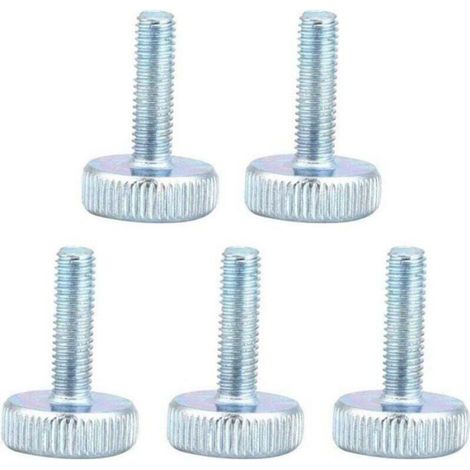 Vis À Oreilles - M5 - Acier Au Carbone Plaqué Zinc - Pour Serrage Manuel - 5 Pièces (1/4)