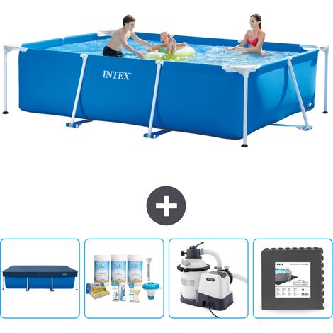 Rechteckiger Frame Pool - 300x200x75 cm - 5-teilig SCB61 (1/5)