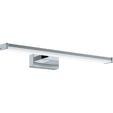 Applique Moderna Pandella 1 Piccola Led Alluminio Cromo E Argento
