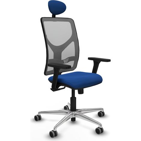 Sedia da ufficio piqueras y crespo Motilla grigio alluminio (1/2)