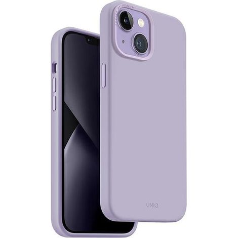 Coque Uniq Lino Lilas pour iPhone 14 Plus (1/5)