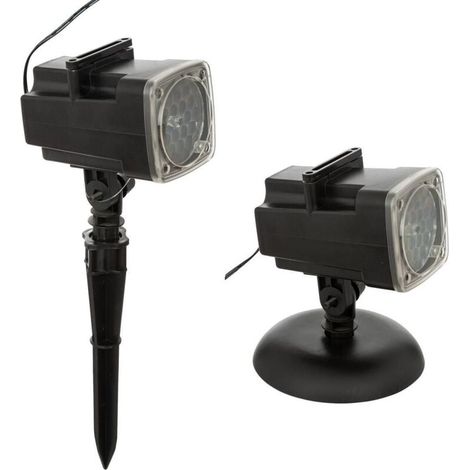 Projecteur lumineux 4 films 1 LED extérieur blanc froid - Feeric lights & christmas (1/3)