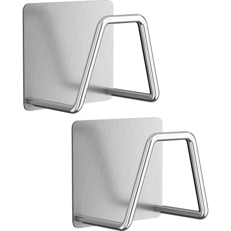 Lot de 2 porte-éponges pour évier, support de rangement étanche pour éponges (1/2)