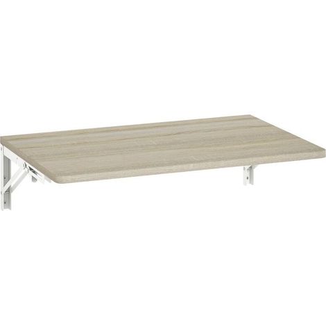 Table pliante, dimensions 60x40 cm. Tablette pliable qui permet d’économiser de l’espace. Avec des angles arrondis. Parfait pour les bureaux à domicile, les salles de séjour, les chambres, les cuisine (1/5)