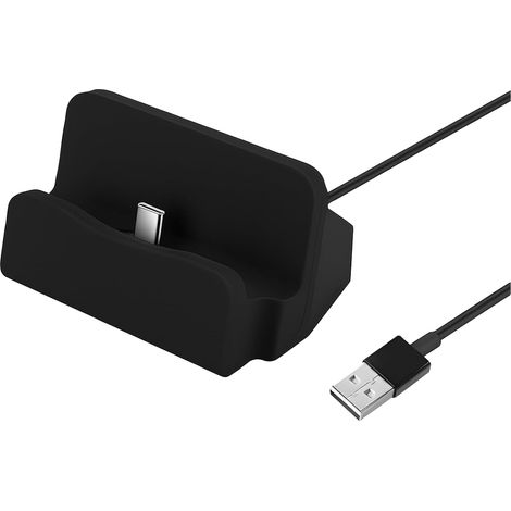 USB-C-Ladestation, 1 Stück Dockingstation Typ-C-Ladegerät, Ga1axy Induktionsladegerät, unterstützt Ga1axy