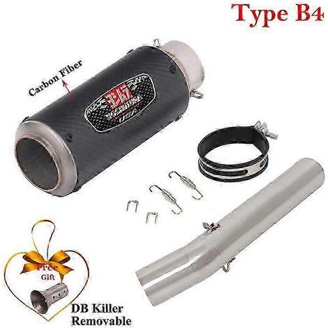 Pot d'échappement pour moto, silencieux DB Killer pour Honda CB1300 2003-2015, Yamaha FZS 600 Fazer 1998-2003 (Type B4) (1/5)