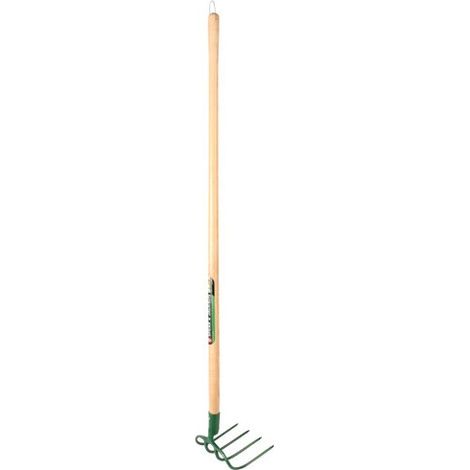 Croc à Fumier à Douille 4 Dents 20cm Manche 135cm - Spear & Jackson (1/2)