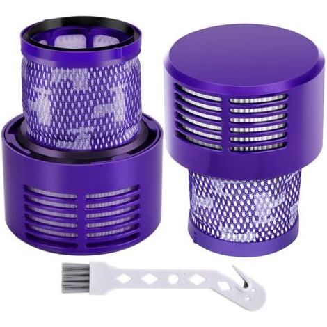 Filter für Dyson V10 SV12, 2 Ersatzfilter für Dyson V10 SV12 Cyclone Staubsauger, V10 Absolute Animal Motorhead Total Clean SV12 Akku-Zubehör DY-969082-01 (1/4)