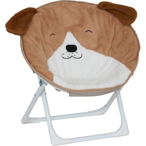 Fauteuil pliant "Falten" décor chien pour chambre d'enfant Atmosphera Kids