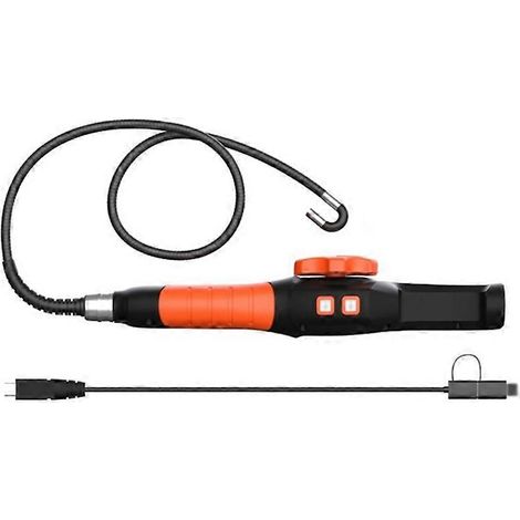 Caméra d'inspection endoscopique rotative à 360° avec endoscope de 6,4 mm pour l'automobile (iOS/Android) (1/5)