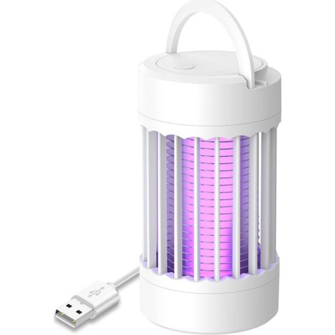 Lampe De Veilleuse Usb Rechargeable - En Alliage D Aluminium - Pour Salle De Bain Cuisine Bureau Maison - 368 Nm - 1 Piece (1/5)