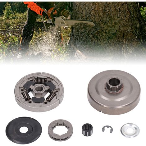 Kupplungssatz für Stihl 044 046 MS440 MS460 MS461 MS441 MS361 MS362 MS362C: Kupplungsscheibe, Nadelrad, Kupplungstrommel, Felge, Nadellager. (1/5)