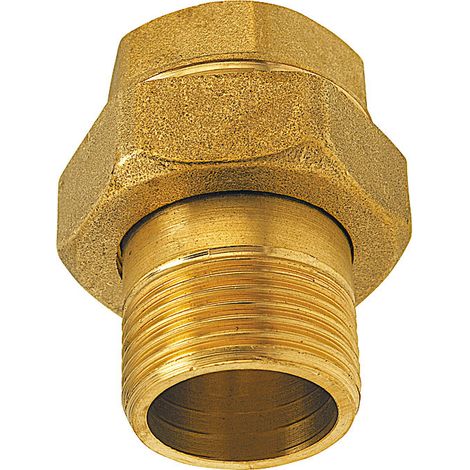 RACCORD DROIT EN LAITON 3-8" (1/2)