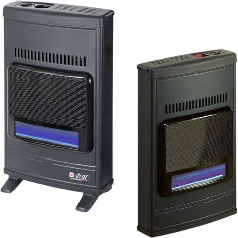 Calefactor de gas metano de doble función, mural y de pie, de 4100 vatios ECO 45
